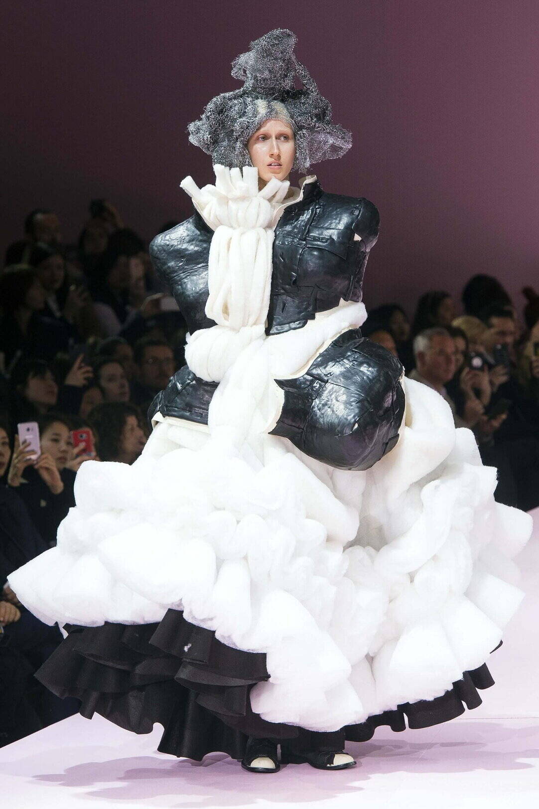 REI KAWAKUBO Comme Des Garçons Rei Kawakubo explores camp and kitsch at Comme des Garçons